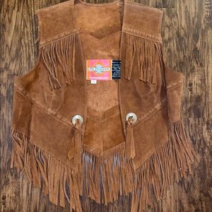 Me pioneer brown leather jacket! Great condition!!